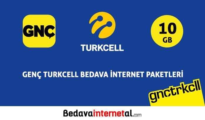 Genç Turkcell Bedava internet Paketleri Genç Turkcell internet 2019