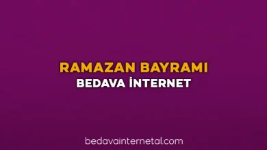 ramazan bayramı bedava internet