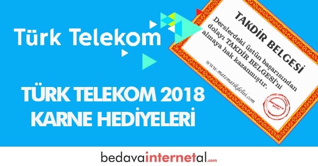 Türk Telekom 2019 Karne Hediyeleri Türk Telekom 2019 Karne Hediyeleri