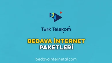 türk telekom bedava internet paketleri