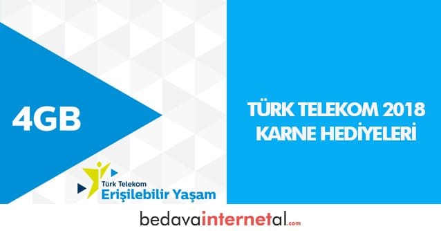 Türk Telekom Karne Hediyeleri