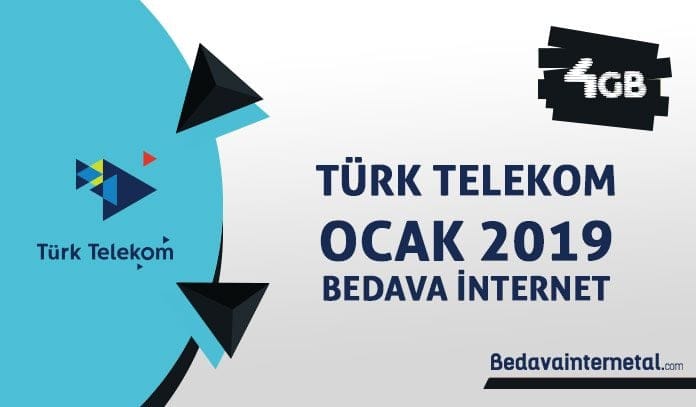 Türk Telekom Ocak 2019 Bedava internet Paketleri Türk Telekom Ocak 2019 Kampanyaları