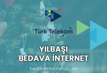 türk telekom yılbaşı bedava internet