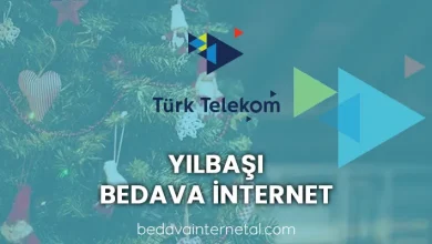 türk telekom yılbaşı bedava internet