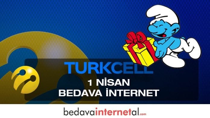 Turkcell 1 Nisan Bedava internet Turkcell 1 Nisan Bedava internet
