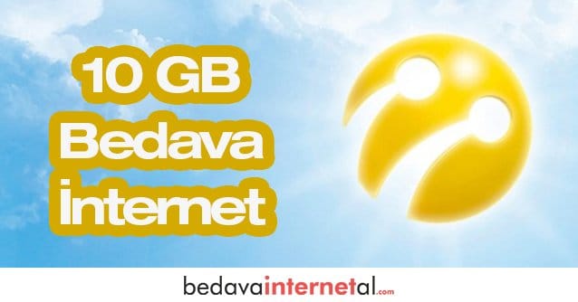 Turkcell 10 GB Bedava internet