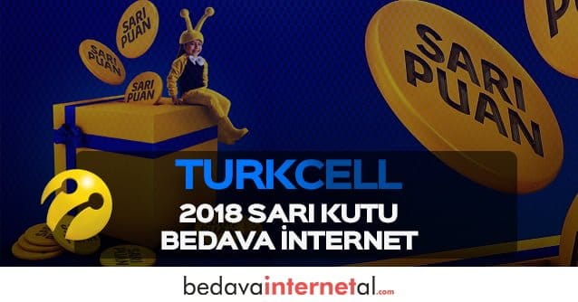 Turkcell 2019 Sarı Kutu Bedava internet