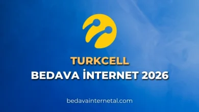 turkcell 2026 bedava internet