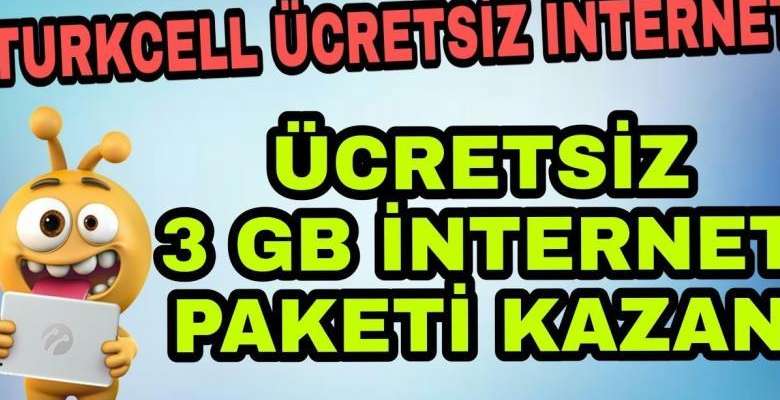 turkcell bedava internet 3 gb