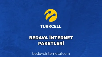 turkcell bedava internet paketleri