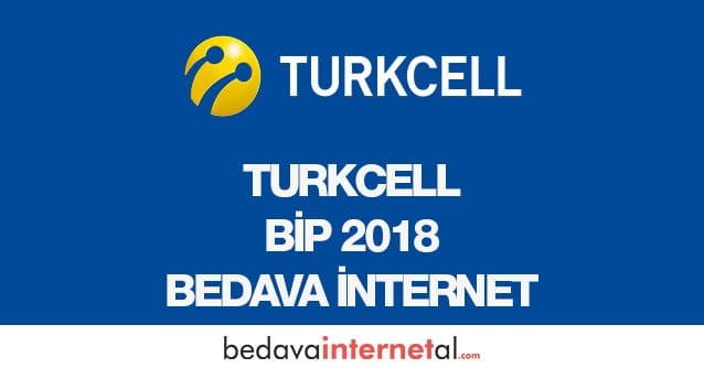 Turkcell Bip 2019 Bedava internet Turkcell Bip 2019 Bedava internet