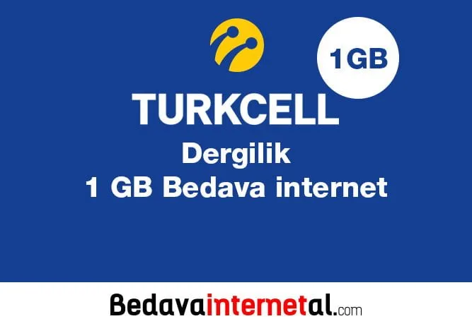 Turkcell bedava internet