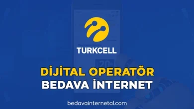 turkcell dijital operatör bedava internet