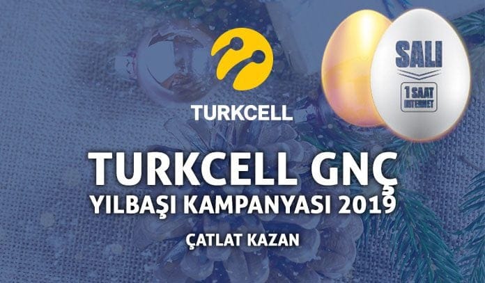 Turkcell GNÇ Yılbaşı Kampanyası 2019 Turkcell GNÇ 2019 yeni yıl bedava internet