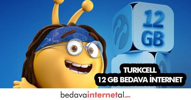 Turkcell Haydi Gel 12 GB Bedava internet