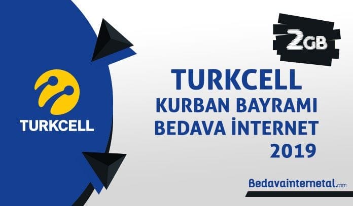Turkcell Kurban Bayramı Bedava internet 2019 Turkcell Kurban Bayramı 2019