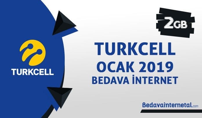 Turkcell Ocak 2019 Bedava internet Paketleri Turkcell bedava internet 2019