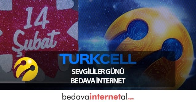 Turkcell Sevgililer Günü Bedava internet