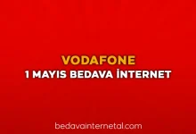 vodafone 1 mayıs bedava internet