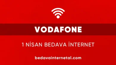 vodafone 1 nisan bedava internet