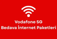 vodafone 5g bedava internet