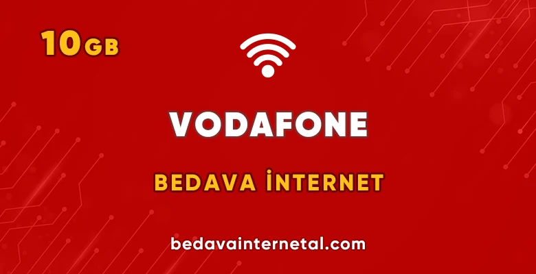 vodafone bedava internet 2025