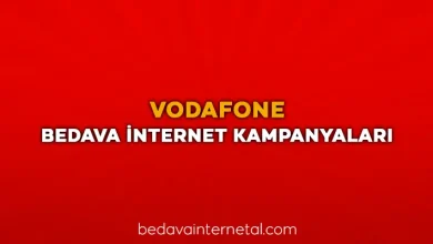 vodafone bedava internet kampanyaları