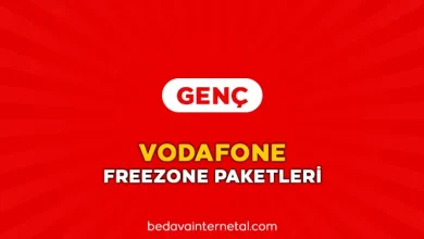 vodafone freezone paketleri