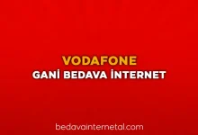 vodafone gani bedava internet