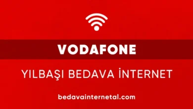 vodafone yılbaşı bedava internet 2025